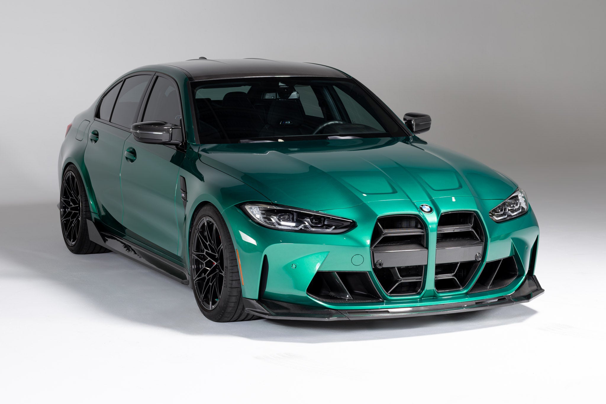 V Style Carbon Fiber Front Lip - BMW M3 G80 / M4 G82