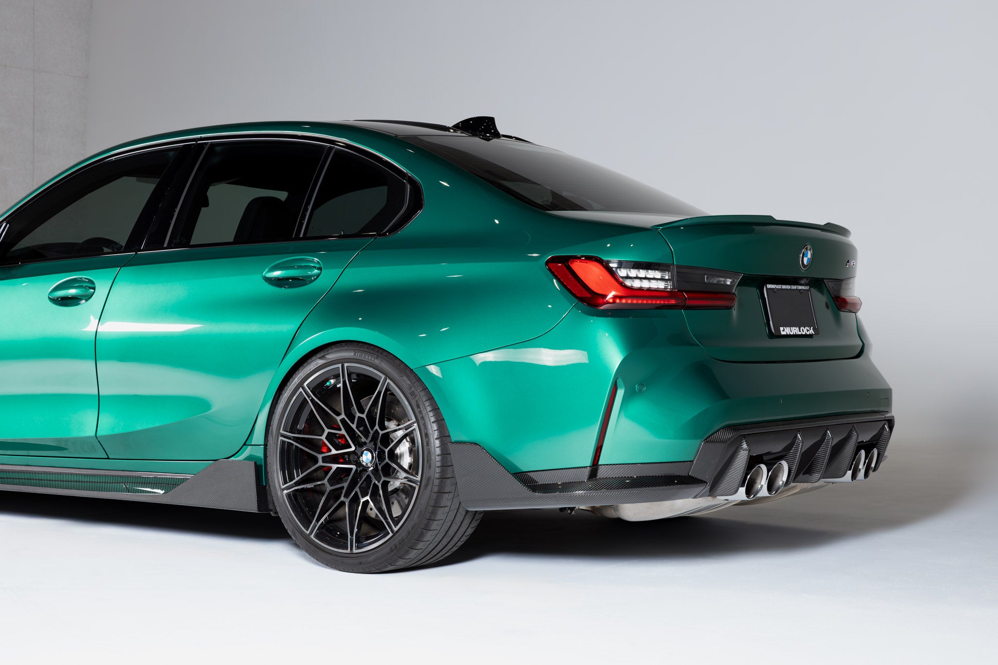 M-Performance Style Carbon Fiber Rear Splitter - BMW M3 (G80) / M4 (G82)