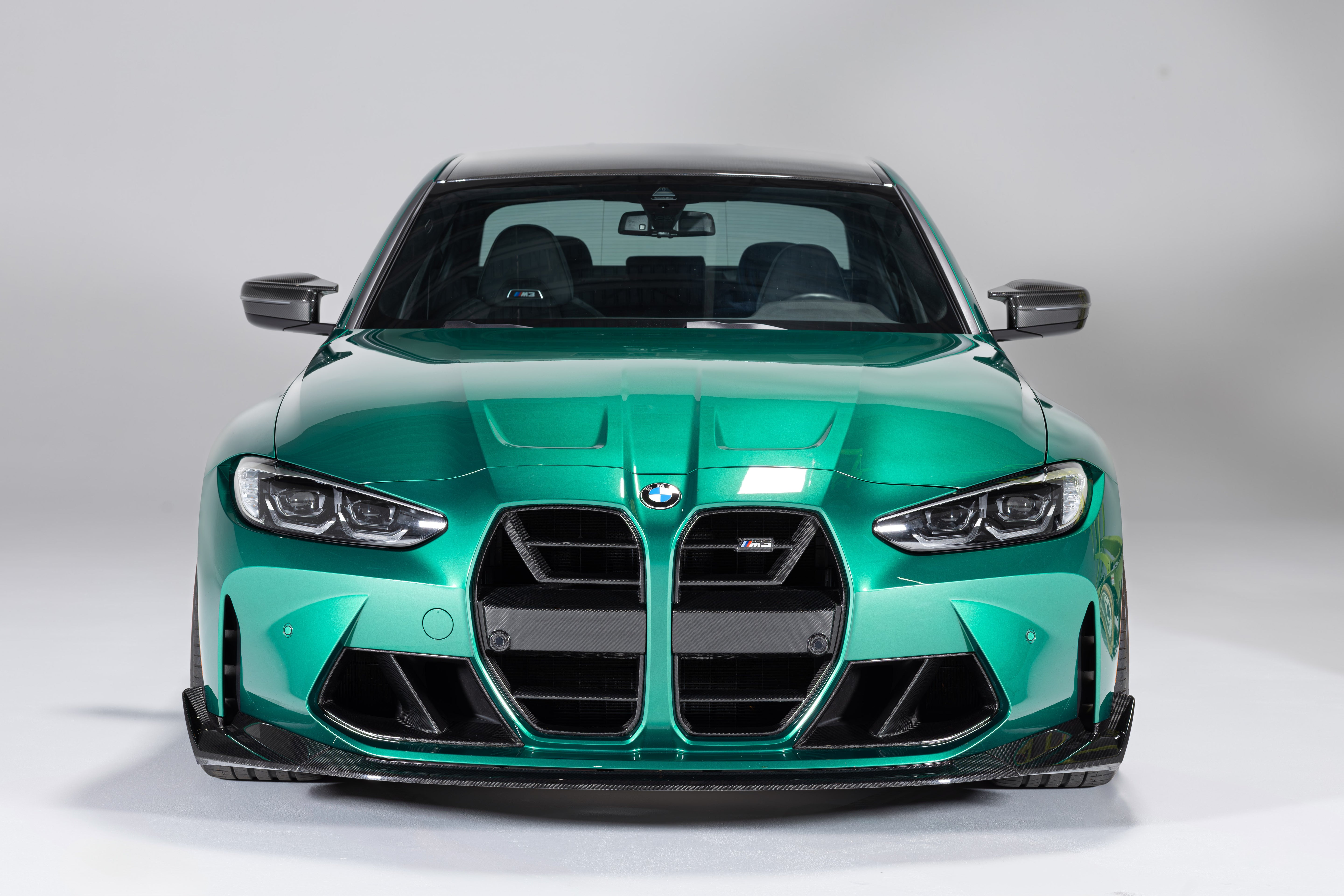 CSL Style Carbon Fiber Front Lip - BMW M3 G80 / M4 G82